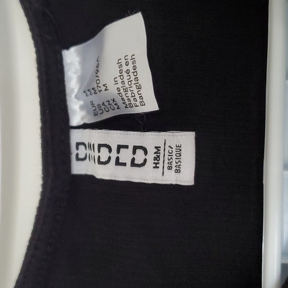 H&M Divided Basic Black Tank Dress - Picture 2 of 3